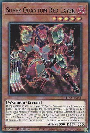 Super Quantum Red Layer (RA05-EN008) - Rarity Collection 5 1st Edition Rarity Collection 5 Yugioh Single  Squirtle Squad Card Shop.