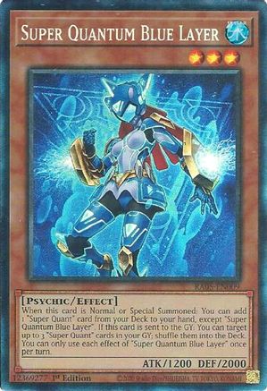 Super Quantum Blue Layer (Collector's Rare) (RA05-EN009) - Rarity Collection 5 1st Edition Rarity Collection 5 Yugioh Single  Squirtle Squad Card Shop.