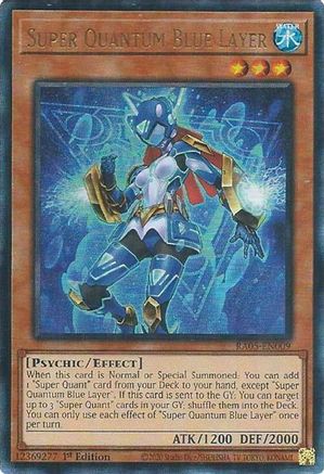 Super Quantum Blue Layer (Ultimate Rare) (RA05-EN009) - Rarity Collection 5 1st Edition Rarity Collection 5 Yugioh Single  Squirtle Squad Card Shop.