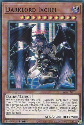 Darklord Ixchel (RA05-EN010) - Rarity Collection 5 1st Edition Rarity Collection 5 Yugioh Single  Squirtle Squad Card Shop.
