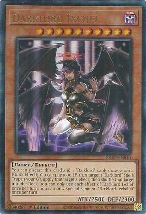 Darklord Ixchel (Ultimate Rare) (RA05-EN010) - Rarity Collection 5 1st Edition Rarity Collection 5 Yugioh Single  Squirtle Squad Card Shop.