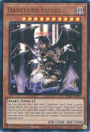 Darklord Ixchel (Ultra Rare) (RA05-EN010) - Rarity Collection 5 1st Edition Rarity Collection 5 Yugioh Single  Squirtle Squad Card Shop.