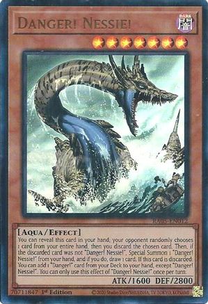 Danger! Nessie! (Ultra Rare) (RA05-EN012) - Rarity Collection 5 1st Edition Rarity Collection 5 Yugioh Single  Squirtle Squad Card Shop.
