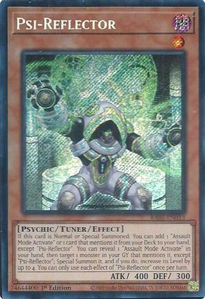 Psi-Reflector (Secret Rare) (RA05-EN013) - Rarity Collection 5 1st Edition Rarity Collection 5 Yugioh Single  Squirtle Squad Card Shop.