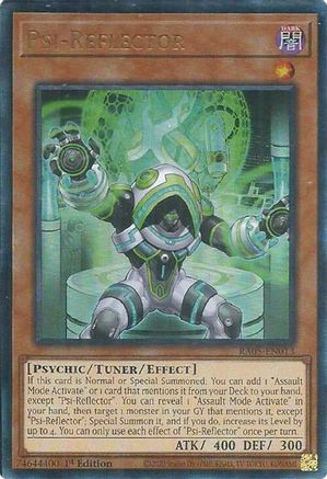 Psi-Reflector (Ultimate Rare) (RA05-EN013) - Rarity Collection 5 1st Edition Rarity Collection 5 Yugioh Single  Squirtle Squad Card Shop.