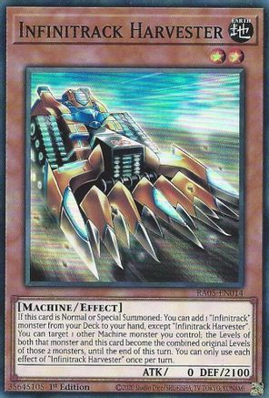 Infinitrack Harvester (RA05-EN014) - Rarity Collection 5 1st Edition Rarity Collection 5 Yugioh Single  Squirtle Squad Card Shop.