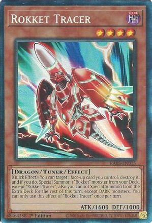Rokket Tracer (Collector's Rare) (RA05-EN015) - Rarity Collection 5 1st Edition Rarity Collection 5 Yugioh Single  Squirtle Squad Card Shop.