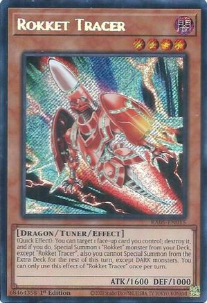 Rokket Tracer (Secret Rare) (RA05-EN015) - Rarity Collection 5 1st Edition Rarity Collection 5 Yugioh Single  Squirtle Squad Card Shop.