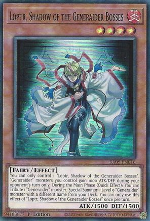 Loptr, Shadow of the Generaider Bosses (RA05-EN016) - Rarity Collection 5 1st Edition Rarity Collection 5 Yugioh Single  Squirtle Squad Card Shop.