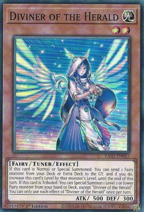 Diviner of the Herald (RA05-EN017) - Rarity Collection 5 1st Edition Rarity Collection 5 Yugioh Single  Squirtle Squad Card Shop.