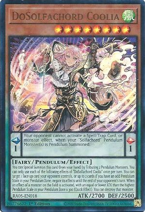 DoSolfachord Coolia (Ultra Rare) (RA05-EN018) - Rarity Collection 5 1st Edition Rarity Collection 5 Yugioh Single  Squirtle Squad Card Shop.