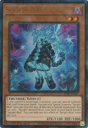 Spright Blue (Ultimate Rare) (RA05-EN021) - Rarity Collection 5 1st Edition Rarity Collection 5 Yugioh Single  Squirtle Squad Card Shop.