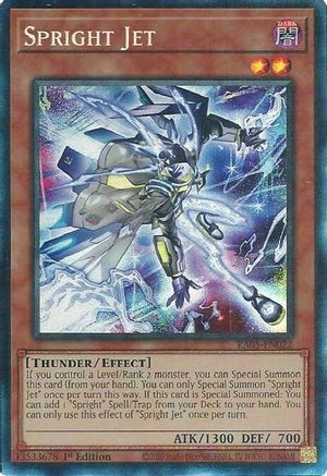 Spright Jet (Collector's Rare) (RA05-EN022) - Rarity Collection 5 1st Edition Rarity Collection 5 Yugioh Single  Squirtle Squad Card Shop.