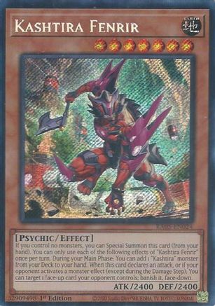 Kashtira Fenrir (Secret Rare) (RA05-EN024) - Rarity Collection 5 1st Edition Rarity Collection 5 Yugioh Single  Squirtle Squad Card Shop.