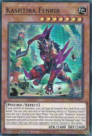Kashtira Fenrir (RA05-EN024) - Rarity Collection 5 1st Edition Rarity Collection 5 Yugioh Single  Squirtle Squad Card Shop.