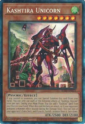 Kashtira Unicorn (Collector's Rare) (RA05-EN025) - Rarity Collection 5 1st Edition Rarity Collection 5 Yugioh Single  Squirtle Squad Card Shop.