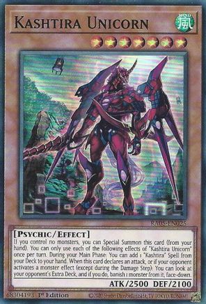 Kashtira Unicorn (RA05-EN025) - Rarity Collection 5 1st Edition Rarity Collection 5 Yugioh Single  Squirtle Squad Card Shop.