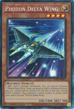 Photon Delta Wing (Collector's Rare) (RA05-EN026) - Rarity Collection 5 1st Edition Rarity Collection 5 Yugioh Single  Squirtle Squad Card Shop.