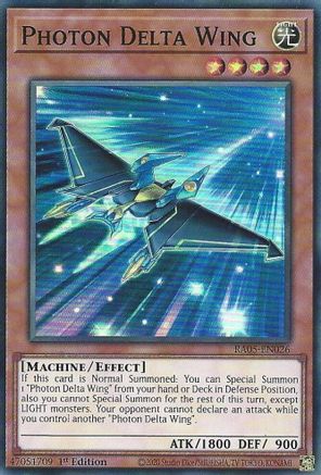 Photon Delta Wing (RA05-EN026) - Rarity Collection 5 1st Edition Rarity Collection 5 Yugioh Single  Squirtle Squad Card Shop.