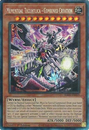 Mementoal Tecuhtlica - Combined Creation (Collector's Rare) (RA05-EN029) - Rarity Collection 5 1st Edition Rarity Collection 5 Yugioh Single  Squirtle Squad Card Shop.