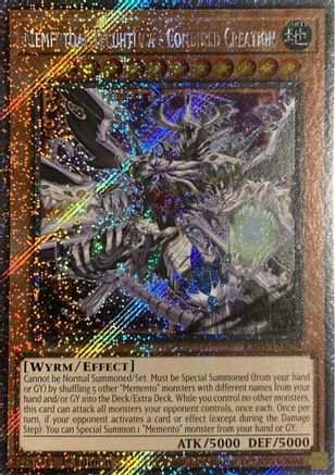 Mementoal Tecuhtlica - Combined Creation (Platinum Secret Rare) (RA05-EN029) - Rarity Collection 5 1st Edition Rarity Collection 5 Yugioh Single  Squirtle Squad Card Shop.