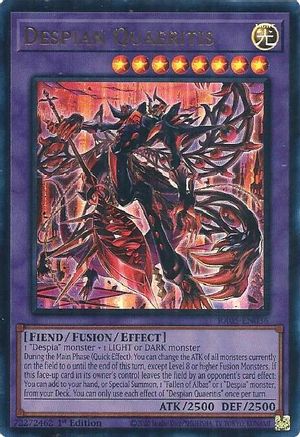 Despian Quaeritis (Ultra Rare) (RA05-EN036) - Rarity Collection 5 1st Edition Rarity Collection 5 Yugioh Single  Squirtle Squad Card Shop.