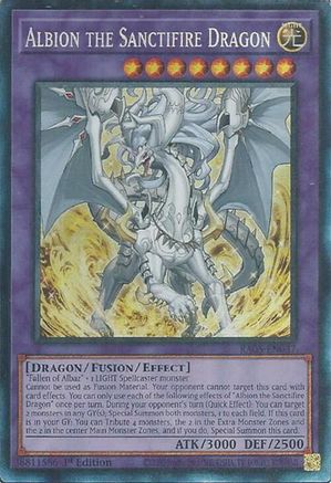 Albion the Sanctifire Dragon (Collector's Rare) (RA05-EN037) - Rarity Collection 5 1st Edition Rarity Collection 5 Yugioh Single  Squirtle Squad Card Shop.