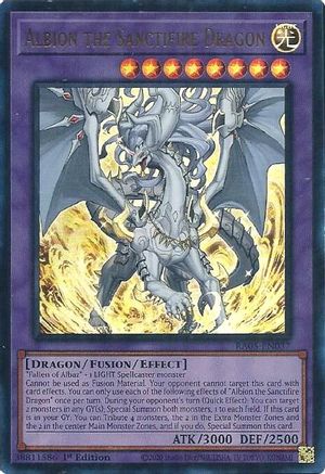 Albion the Sanctifire Dragon (Ultra Rare) (RA05-EN037) - Rarity Collection 5 1st Edition Rarity Collection 5 Yugioh Single  Squirtle Squad Card Shop.