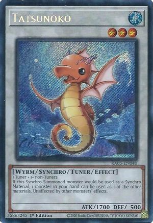 Tatsunoko (Secret Rare) (RA05-EN040) - Rarity Collection 5 1st Edition Rarity Collection 5 Yugioh Single  Squirtle Squad Card Shop.