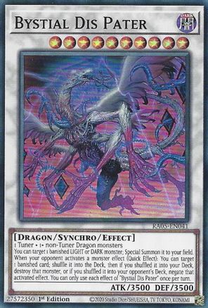 Bystial Dis Pater (RA05-EN041) - Rarity Collection 5 1st Edition Rarity Collection 5 Yugioh Single  Squirtle Squad Card Shop.