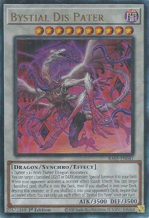 Bystial Dis Pater (Ultimate Rare) (RA05-EN041) - Rarity Collection 5 1st Edition Rarity Collection 5 Yugioh Single  Squirtle Squad Card Shop.