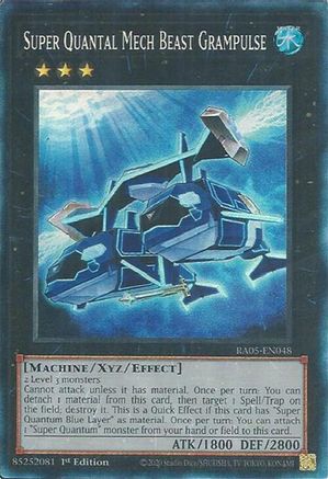Super Quantal Mech Beast Grampulse (Collector's Rare) (RA05-EN048) - Rarity Collection 5 1st Edition Rarity Collection 5 Yugioh Single  Squirtle Squad Card Shop.