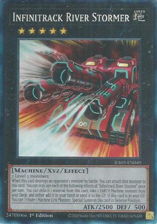 Infinitrack River Stormer (Collector's Rare) (RA05-EN049) - Rarity Collection 5 1st Edition Rarity Collection 5 Yugioh Single  Squirtle Squad Card Shop.