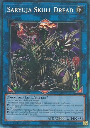 Saryuja Skull Dread (Collector's Rare) (RA05-EN053) - Rarity Collection 5 1st Edition Rarity Collection 5 Yugioh Single  Squirtle Squad Card Shop.