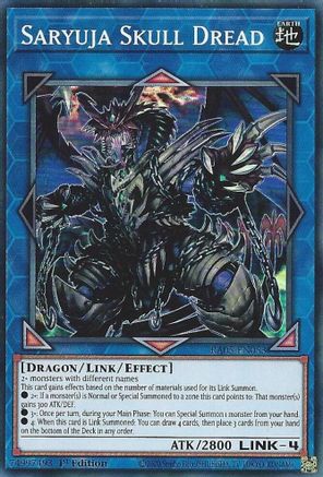 Saryuja Skull Dread (RA05-EN053) - Rarity Collection 5 1st Edition Rarity Collection 5 Yugioh Single  Squirtle Squad Card Shop.