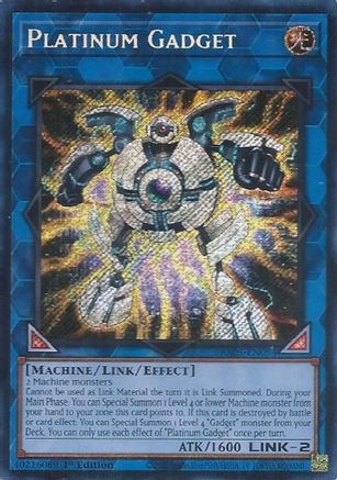 Platinum Gadget (Secret Rare) (RA05-EN054) - Rarity Collection 5 1st Edition Rarity Collection 5 Yugioh Single  Squirtle Squad Card Shop.