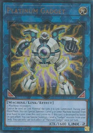 Platinum Gadget (Ultimate Rare) (RA05-EN054) - Rarity Collection 5 1st Edition Rarity Collection 5 Yugioh Single  Squirtle Squad Card Shop.