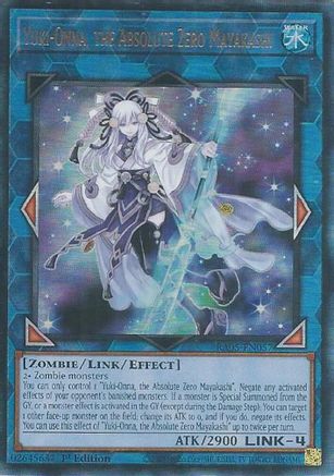 Yuki-Onna, the Absolute Zero Mayakashi (Ultimate Rare) (RA05-EN057) - Rarity Collection 5 1st Edition Rarity Collection 5 Yugioh Single  Squirtle Squad Card Shop.