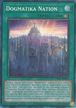 Dogmatika Nation (Collector's Rare) (RA05-EN066) - Rarity Collection 5 1st Edition Rarity Collection 5 Yugioh Single  Squirtle Squad Card Shop.