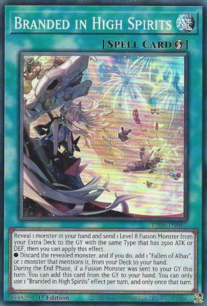 Branded in High Spirits (RA05-EN067) - Rarity Collection 5 1st Edition Rarity Collection 5 Yugioh Single  Squirtle Squad Card Shop.