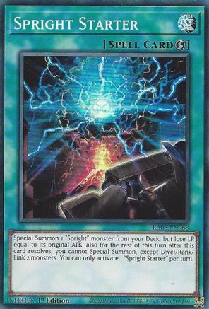 Spright Starter (RA05-EN068) - Rarity Collection 5 1st Edition Rarity Collection 5 Yugioh Single  Squirtle Squad Card Shop.