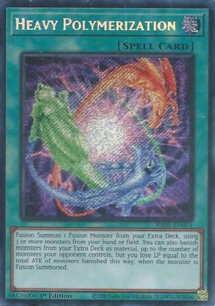 Heavy Polymerization (Secret Rare) (RA05-EN071) - Rarity Collection 5 1st Edition Rarity Collection 5 Yugioh Single  Squirtle Squad Card Shop.