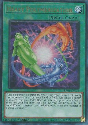 Heavy Polymerization (Ultimate Rare) (RA05-EN071) - Rarity Collection 5 1st Edition Rarity Collection 5 Yugioh Single  Squirtle Squad Card Shop.