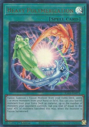 Heavy Polymerization (Ultra Rare) (RA05-EN071) - Rarity Collection 5 1st Edition Rarity Collection 5 Yugioh Single  Squirtle Squad Card Shop.
