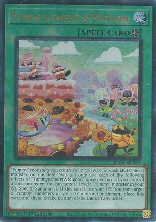 YummyusmentMignon (Ultimate Rare) (RA05-EN073) - Rarity Collection 5 1st Edition Rarity Collection 5 Yugioh Single  Squirtle Squad Card Shop.