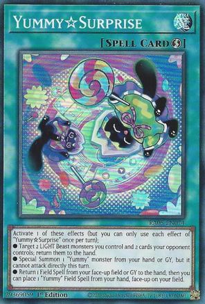 YummySurprise (RA05-EN074) - Rarity Collection 5 1st Edition Rarity Collection 5 Yugioh Single  Squirtle Squad Card Shop.