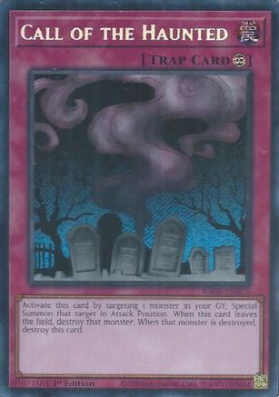 Call of the Haunted (Secret Rare) (RA05-EN076) - Rarity Collection 5 1st Edition Rarity Collection 5 Yugioh Single  Squirtle Squad Card Shop.