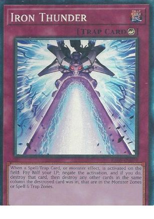 Iron Thunder (Collector's Rare) (RA05-EN079) - Rarity Collection 5 1st Edition Rarity Collection 5 Yugioh Single  Squirtle Squad Card Shop.
