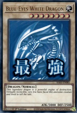 Blue-Eyes White Dragon (RA05-EN085) - Rarity Collection 5 1st Edition Rarity Collection 5 Yugioh Single  Squirtle Squad Card Shop.