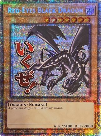 Red-Eyes Black Dragon (Starlight Rare) (RA05-EN086) - Rarity Collection 5 1st Edition Rarity Collection 5 Yugioh Single  Squirtle Squad Card Shop.